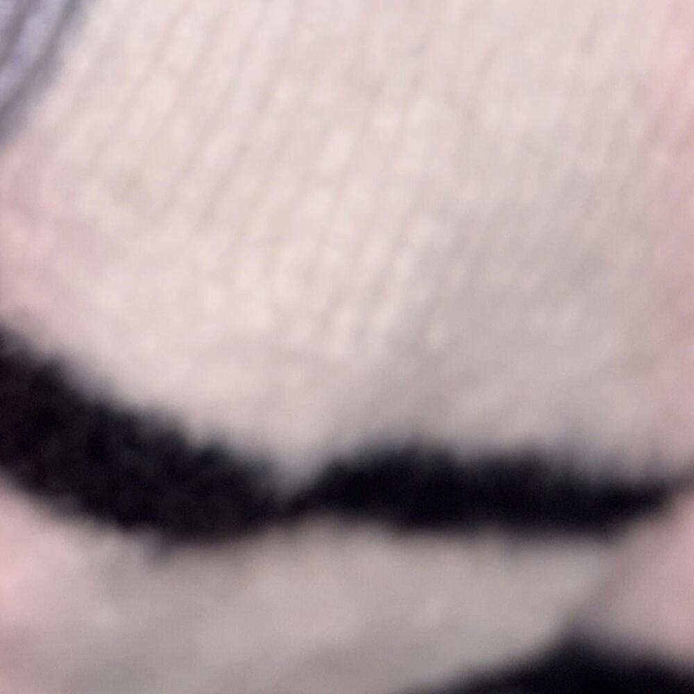 Bailey 44 Women's Sweater XSmall Soft Fuzzy Mock Neck Black White - Picture 5 of 7